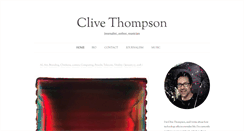 Desktop Screenshot of clivethompson.net